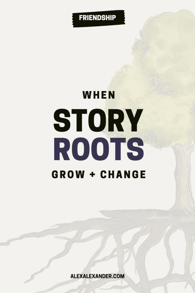 Promotional Graphic for "When Story Roots Grow + Change"