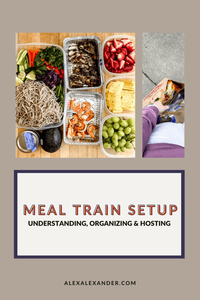 Meal Train Setup - Understanding, Organizing, and Hosting a Meal Train